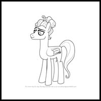 how to draw zephyr breeze from my little pony - friendship is magic