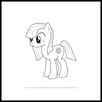 how to draw marble pie from my little pony - friendship is magic