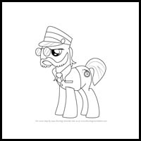 how to draw all aboard from my little pony - friendship is magic