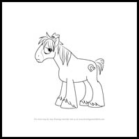 how to draw trouble shoes from my little pony - friendship is magic