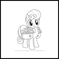 how to draw junebug from my little pony - friendship is magic