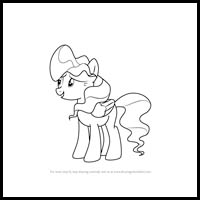 how to draw vapor trail from my little pony - friendship is magic