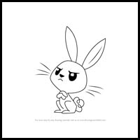 how to draw angel bunny from my little pony - friendship is magic