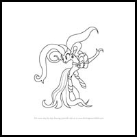 how to draw mane-iac from my little pony - friendship is magic