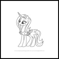 how to draw sassy saddles from my little pony - friendship is magic