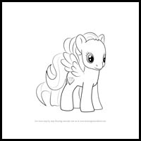 how to draw diamond rose from my little pony - friendship is magic