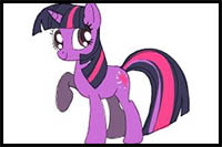 how to draw my little pony step by step
