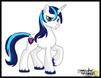 how to draw shinning armor from my little pony - friendship is magic