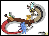 how to draw discord from my little pony - friendship is magic