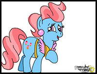 how to draw mrs. cup cake from my little pony - friendship is magic