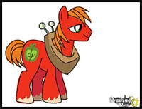 how to draw big mcintosh from my little pony - friendship is magic