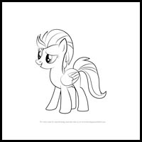 how to draw lightning dust from my little pony - friendship is magic