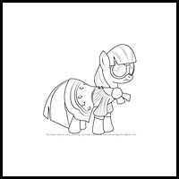 how to draw photo finish from my little pony - friendship is magic