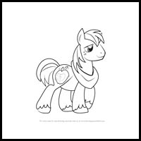 how to draw Big McIntosh from My Little Pony - Friendship is Magic