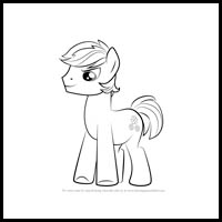 how to draw double diamond from my little pony - friendship is magic