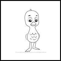 how to draw fuzzy from paw patrol