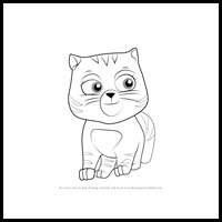 how to draw precious from paw patrol