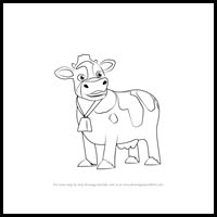 how to draw bettina from PAW Patrol