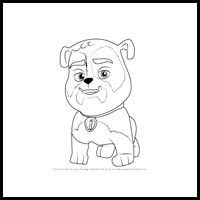 how to draw jim gaffigan from paw patrol