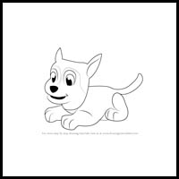 how to draw sylvia from paw patrol