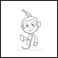 how to draw mandy from paw patrol