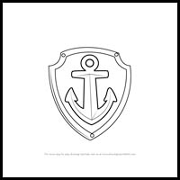 how to draw zuma badge