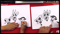 How to Draw The Powerpuff Girls