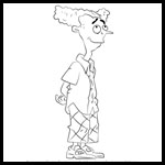 How to Draw Howard DeVille from Rugrats