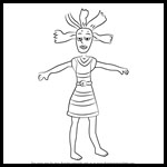 How to Draw Cynthia from Rugrats