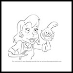 How to Draw Melinda Finster from Rugrats