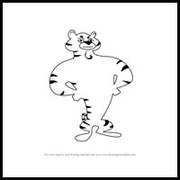 How to Draw Tiger from Skunk Fu!