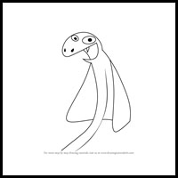 How to Draw Snake from Skunk Fu!