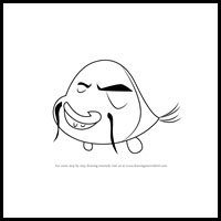 How to Draw Mr. Fish from Skunk Fu!