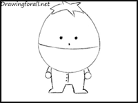 How to Draw Ike from South Park