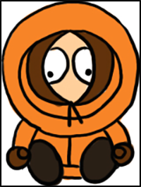 How to Draw Kenny from South Park