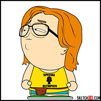 How to Draw Nathan from South Park