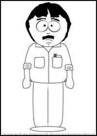 How to Draw Randy Marsh from South Park