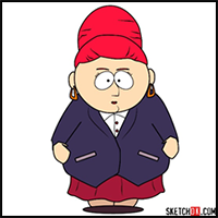 How to Draw Sheila Broflovski, Kyle's Mom