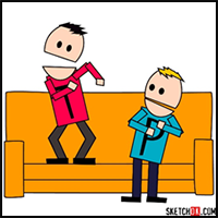 How to Draw Terrance and Phillip