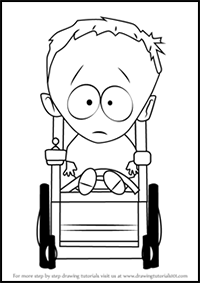 How to Draw Timmy Burch from South Park