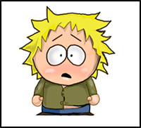 How to Draw Tweek Tweak from South Park