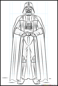 How to Draw Darth Vader