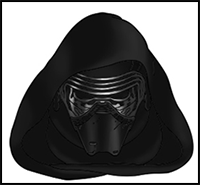 How to Draw Kylo Ren (Star Wars)