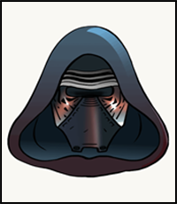 How to Draw Kylo Ren