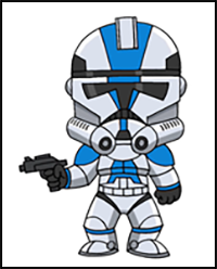 How to Draw Star Wars | Clone Trooper