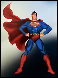 How to Draw Superman