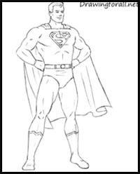 How to Draw Classic Superman
