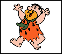 How to Draw Fred Flintstone