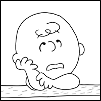 How to Draw Charlie Brown from The Peanuts Comic Cartoon With Easy Steps