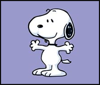 How to Draw Snoopy